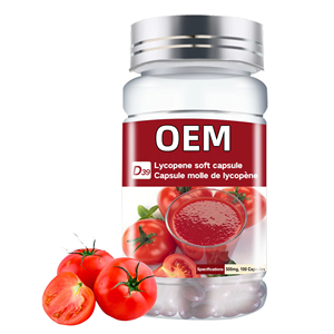 Sıcak satış sağlık takviyesi domates özü <span class=keywords><strong>Lycopene</strong></span> yetişkinler için yumuşak kapsül günlük beslenme - Product Image 1