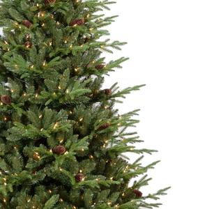 Arbre de Noël à charnière en PVC et baies de pin de Guangdong Arbre de Noël en bois Lightsnow Vente en gros - Product Image 5