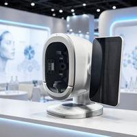 Analyseur de peau coréen AI, scanner facial 3D, lumière pulsée, Wifi, appareil d'analyse de la peau ABS pour la maison, le spa, le salon, la clinique