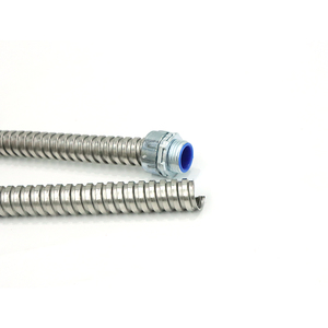 Fufa Factory levert 201 roestvrijstalen flexibele metalen buizen voor elektrische bescherming, gevlochten gegolfde slang, op maat gemaakt. - Product Image 1