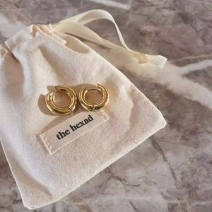 Low Moq and Low Price Cotton Pouch <b>Drawstring</b> Bag with Label Recyclable <b>Drawstring</b> Bag with Silk Ribbons - Product Image 6