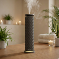 Diffuseur d'arômes sans eau pour une surface de 1000 pieds carrés, utilisation à domicile ou à l'hôtel, nébuliseur silencieux, aromathérapie, télécommande, diffuseurs d'arômes
