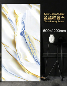 Carrelage en porcelaine haute brillance - Carrelage mural intérieur moderne pour usage hôtelier, résistant aux acides, épaisseur 10 mm - Product Image 4