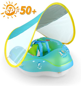 Nuevo Flotador de Natación para Bebés con Visera Solar, Flotador Inflable para Bebés, Anillo de Natación para Niños, Círculo de Baño para Piscina - Product Image 6
