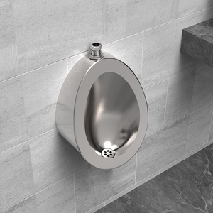 Venta al por mayor de urinarios montados en la pared de <span class=keywords><strong>acero</strong></span> <span class=keywords><strong>inoxidable</strong></span> para hombres para la escuela WC público Bar Hotel Uso al aire libre Precio de fábrica - Product Image 2