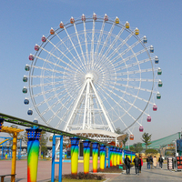 Manèges de parc d'attractions Grande Roue de 89 m, Attraction emblématique, Équipement de divertissement, Grande Roue d'observation, Grande Roue géante