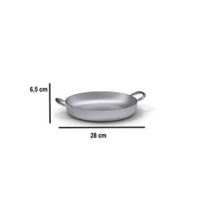 Pentola per Salse da 32 cm con 2 Manici in Alluminio - Product Image 4