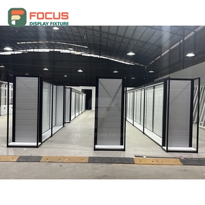 Présentoir moderne pour extensions capillaires, étagère autoportante à plusieurs niveaux, présentoir pour magasin de coiffure - Product Image 1