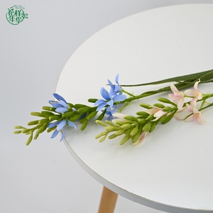 Hyacinthe artificielle bleue, rose et blanche 71 cm, tiges au toucher réel, centres de table de mariage, décoration d'événements à domicile, vente en gros - Product Image 2