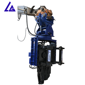 Ligong yan kavrama Vibro çekiç 12m kazık için daha uygun güçlü bir hidrolik kelepçe ile taraftan kazık kelepçeleri - Product Image 1