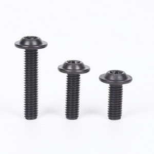 ISO 7380-2 M3 <b>M4</b> M5 M6 M8 M10 Grade 10.9 High Strength Black Oxide Carbon Steel Allen Key Bolts Socket Flange Button Head <b>Screws</b> - Product Image 6