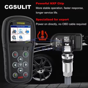 Cgdi cgsulit tpms90 TPMS công cụ chẩn đoán và dịch vụ vớ<span class=keywords><strong>i</strong></span> chip NXP không dây hỗ trợ cập nhậ<span class=keywords><strong>t</strong></span> trọn đờ<span class=keywords><strong>i</strong></span> - Product Image 2