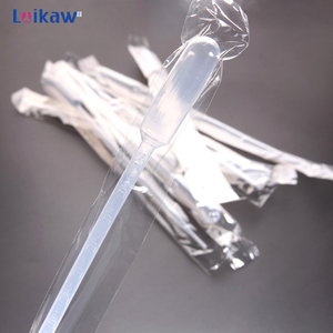 Pipette en plastique compte-gouttes jetable en plastique LDPE 10ml biosystème compte-gouttes gradué transfert stérile Pipette Pasteur - Product Image 4