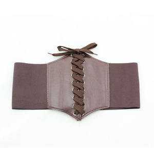 Cinturón ancho adhesivo para mujer, cinturón elástico de 12cm de ancho para adultos - Product Image 3