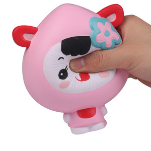 Pu Foam Cartoon Girl <b>Squishy</b> Toy For Girls Age 2 To 4 Years Slow Rebound Fidget Toy - Product Image 1