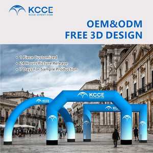 Arco Inflable de PVC Resistente a la Intemperie para Ceremonias de Apertura, Eventos, Publicidad, Competiciones, Maratones, Personalización para Exteriores de Fábrica - Product Image 2