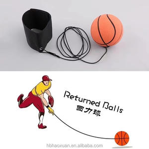 Palla da Gioco Sportiva in Gomma Spugna con Corda in Nylon, Rimbalzante ed Elastica, per Esercizi e <span class=keywords><strong>Giochi</strong></span> all'Aperto per Bambini - Product Image 5