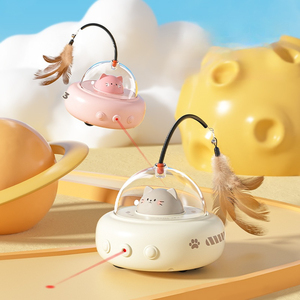 Vui Tương Tác Điện Tự Cán Bouncy Bóng Với Đèn <span class=keywords><strong>LED</strong></span> Đồ Chơi Vật Nuôi Cho Mèo Chó ABS Chất Liệu Nhựa Phong Cách Thời Trang - Product Image 4