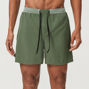 Pantaloncini Sportivi da Uomo a Doppio Strato, Traspiranti e ad Asciugatura Rapida, per Corsa, Fitness e Tennis, con Cordoncino - Product Image 5