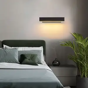 Nordic Minimalism Designer Home Hotel Bedroom Bathroom Metal Wall Lamp Rotatable Adjustable Indoor LED Wall Lamp