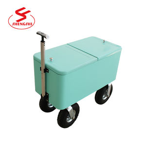 Cubierta de carro enfriador de playa, Enfriador de hielo enrollable, barbacoa, venta al por mayor - Product Image 2