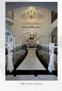 Кованые перила для лестниц в классическом стиле, из литого железа - Product Image 6