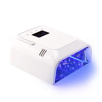 Lampe à ongles LED Pro Cure 108W à dissipation thermique avec ventilateur de refroidissement 42 pièces LED Séchoir UV rechargeable