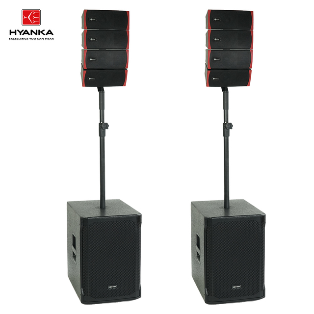 HYANKA LVP-15 15'' Professional Line Array Speaker 4000W Class D Amplifier Professional Altavoces Line Array