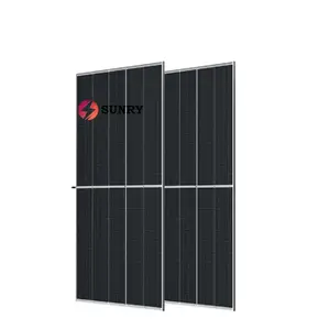 700W Solar Panel 210MM Half Cut 660W 670W 680W 700W China Mono Solar Panel factory 100KW 150KW Photovoltaic Panel