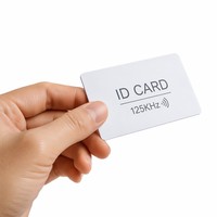 Carte d'identité personnalisée 125KHz avec puce Tk4100, carte de proximité en PVC pour accès aux portes et contrôle des présences, approvisionnement en gros