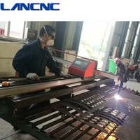 Machine de découpe plasma CNC portable à faisceau haute efficacité pour tôles d'acier inoxydable