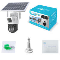 Precio de fábrica directo 360 grados remoto móvil Wifi Cámara solar cámaras de seguridad al aire libre detección de movimiento