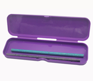 Ensemble de trousse à crayons en plastique avec crayon, stylo à bille et bloc-notes pour la promotion scolaire, ensemble de papeterie en plastique personnalisé avec logo pour enfants - Product Image 2