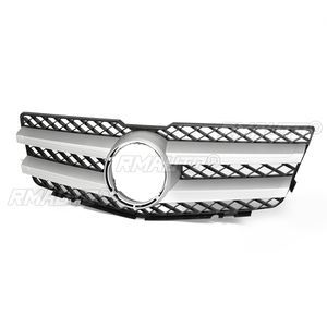 Parrilla Delantera Superior de Alta Calidad para Mercedes Benz GLK / X204 GLK350 2010 2011 2012, Parrillas Deportivas Cromadas Plateadas - Product Image 2