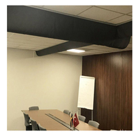 Système de Diffusion d'Air Textile Industriel FABOSEN 260g/m² à Faible Bruit pour Conduits d'Air Carrés – Idéal Hôpitaux et Ateliers de Production