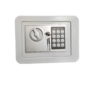 Wall Mounted Mini Safe <b>Box</b> Electronic Digital <b>Lock</b> Key Storage Silver Color - Product Image 1