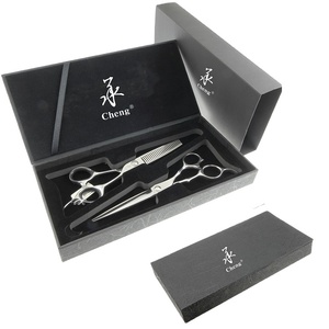 BL-014 Pochette/Étui en Cuir Artificiel pour Ciseaux de Coiffure à 2 Lames, Emballage en PU pour <span class=keywords><strong>Babar</strong></span> CHENG YONGHE - Product Image 4
