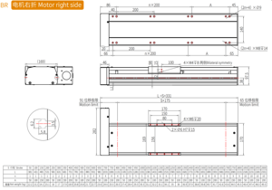 Módulo <span class=keywords><strong>Lineal</strong></span> KHMOS HYS170 G2505 de 1450mm, Pivote de Plegado Derecho, Izquierdo, 120kg, 0.03mm, con Cárter de Refrigerante - Product Image 6