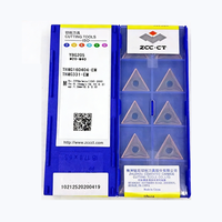 Outil de tournage externe ZCC-CT TNMG160404 TNMG160408 -EM YBG205, outils de tournage CNC, plaquettes en carbure revêtues PVD, acier inoxydable