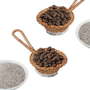 Café Robusta Vietnamita de Alta Calidad, Tostado en Grano, 100% Origen Único, 1kg/Bolsa, Empaque Personalizado, OEM/ODM Disponible, IIglobal - Product Image 1