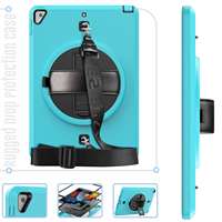 Offre Spéciale 10.2/10.5 pouces universel robuste 360 antichoc pour iPad 9e 8e génération étui pour tablette enfants avec béquille porte-stylo