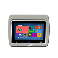 City Mini Bus Android nirkabel dengan MP5 headrest monitor hiburan 7/9/10.1 inci