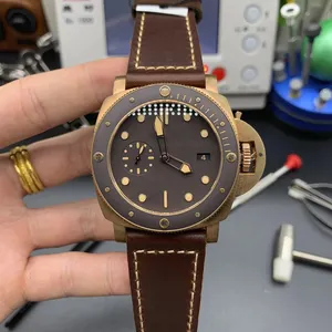 Automatic Mechanical Watches for Mens Wrist Luxury VS Factory 9010 timing movement Bronze Men watch