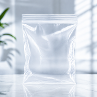 Sachets refermables de qualité alimentaire en PET/PE, transparents et plats, pour snacks, bonbons, noix - Vente en gros