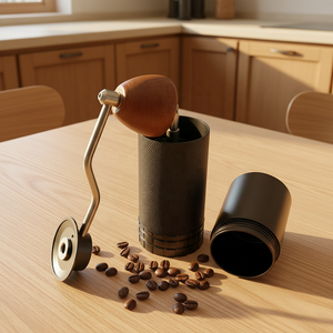 <span class=keywords><strong>Moulin</strong></span> à café manuel CNC à meules hexagonales, double roulement, pour expresso, pour le café filtre, pour la cafetière à piston, 30g, <span class=keywords><strong>moulin</strong></span> à café portable manuel - Product Image 4