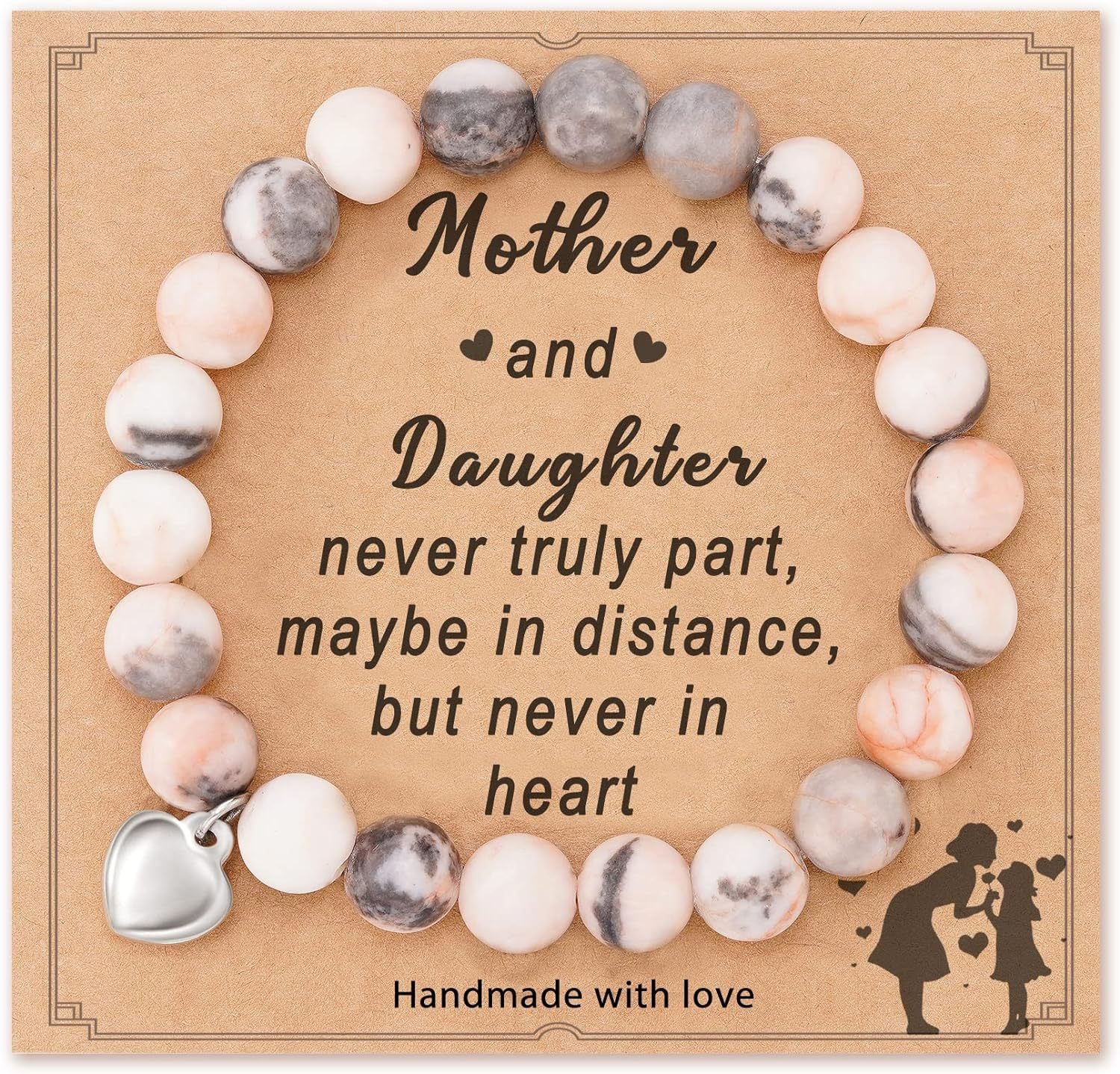 Pink Zebra-Mother and Daughter