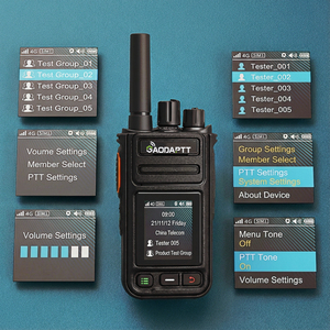 Radio Portátil Gaodaptt GD-K1 4G PoC LTE con Doble Tarjeta SIM, Walkie Talkie 4G de Largo Alcance, Intercomunicador Bidireccional para Negocios - Product Image 4