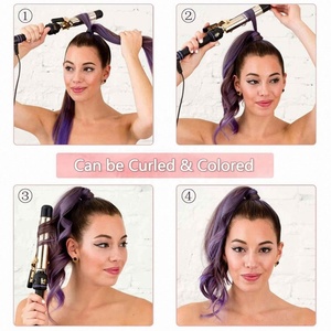 Queue de cheval en cheveux humains vierges européens Remy 100% naturels, style bouclé crépu, avec cordon de serrage, douce et lisse, noire, vente en gros - Product Image 4