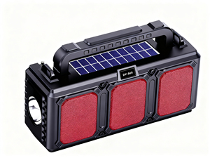 Đèn lồng cầm tay đa chức năng ngoài trời chạy bằng năng lượng mặt trời với loa Bluetooth Đèn pin sáng Đài FM - Product Image 3