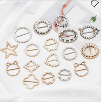 Badge coulissant personnalisé en alliage chic avec nœud de taille, orné de perles de soie et de diamants pour femme